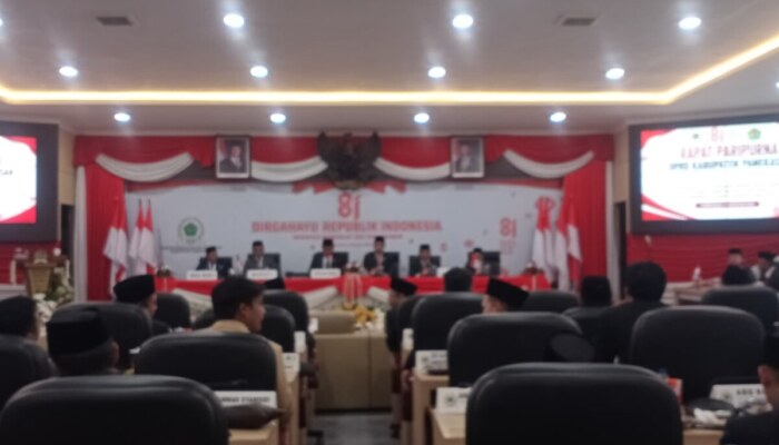 DPRD Pamekasan Gelar Paripurna Pidato Kenegaraan, Ketua DPRD Soroti Kemiskinan dan Minta Koperasi Merah Putih Dikawal Ketat