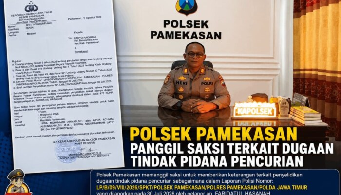 Gagal Damai Gara gara Kursi Warisan, Dua saudara Kandung di Barurambat Kota Bertemu di Mapolsek