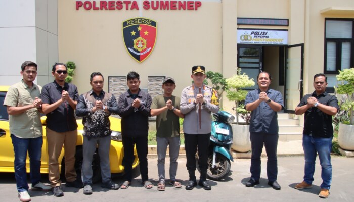 Kerja Nyata Diapresiasi! Ketum Perabu Trans dan Pengacara Korban Apresiasi Polresta Sumenep Berhasil Ungkap Kasus Penggelapan Mobil Rental di Daerah Rawan