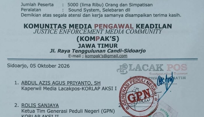 Gertak Sambal? Surat Aksi 5.000 Orang Sepi, Intelkam Polres Sampang Bilang Belum Terima