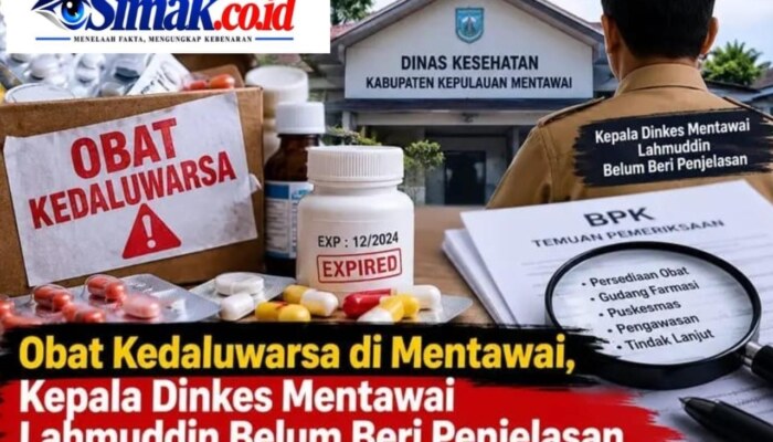 Blunder Obat Kedaluwarsa di Mentawai, Kadinkes Masih Tutup Mulut