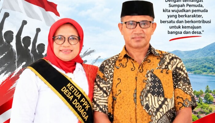 SUMPAH PEMUDA KE-98: KEPALA DESA DODAGA MURSIDIN ABU SERUKAN PEMUDA JAUHI MIRAS, JAGA PERSATUAN, DAN DUKUNG PEMBANGUNAN