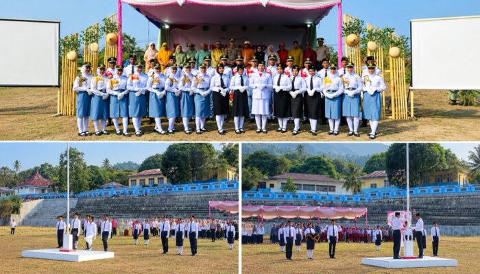 SMAN 2 TIDORE DAN SPN POLDA MALUT KOLABORASI PERINGATI HARI SUMPAH PEMUDA KE-98, TANAMKAN DISIPLIN DAN CINTA BUDAYA