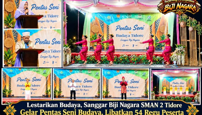 Lestarikan Budaya, Sanggar Biji Nagara SMAN 2 Tidore Gelar Kompetisi Seni, Diikuti 54 Regu Peserta